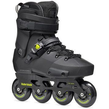 Роликові ковзани для активного катання Rollerblade Twister XT black-lime на ногу 25 см