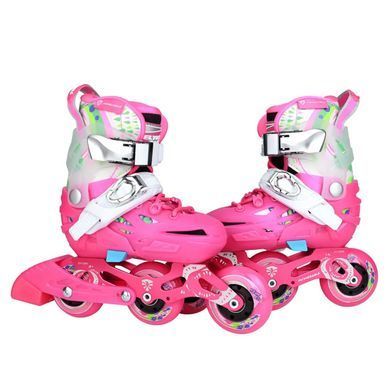 Дитячі розсувні ролики Flying Eagle S6T Pink 28-32