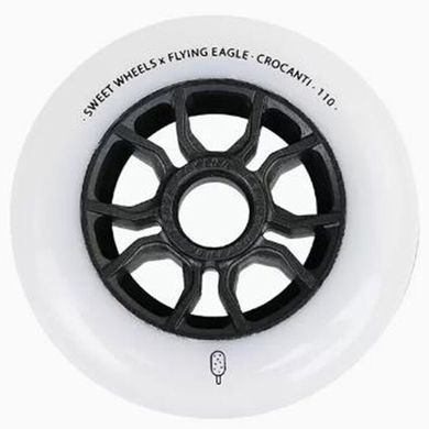 Колеса Flying Eagle Crocanti 110 mm белые