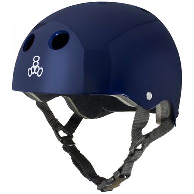 Шолом Triple8 Standard Helmet Glossy Metallic Blue розмір S