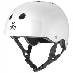 Шолом Triple8 Standard Helmet Glossy White розмір L