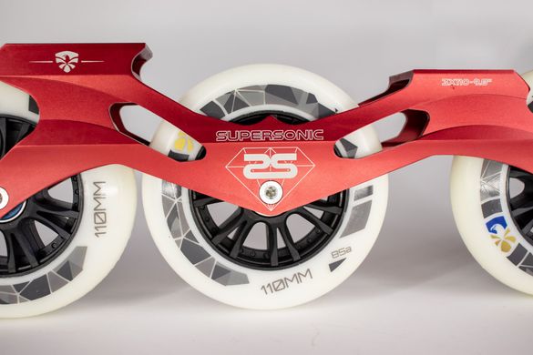 Сет FE Supersonic Red + Speed Wheels 85A 110 mm