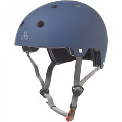 Шлем Triple8 DC Brainsaver Blue Rubber размер S/M