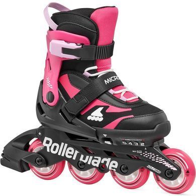 Детские розовые ролики Rollerblade Microblade 33-36,5