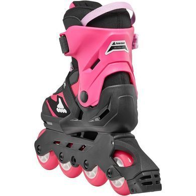 Детские розовые ролики Rollerblade Microblade 33-36,5