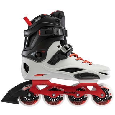 Фрискейт ролики Rollerblade Pro X grey-warm red 40.5 розмір