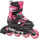 Детские розовые ролики Rollerblade Microblade 33-36,5