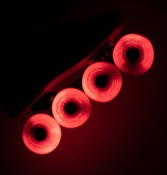Светящиеся колеса Flying Eagle Lazerwheels Red