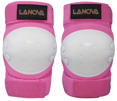 Набір дитячого захисту для катання на роликах Lanova Pink Розмір S
