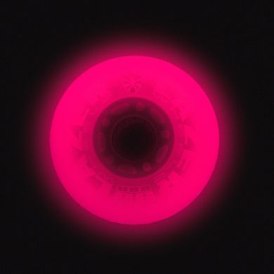 LED колеса FE Lazerwheelz Pink 80 mm