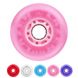 LED колеса FE Lazerwheelz Pink 80 mm