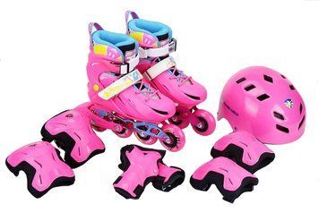 Детские ролики Flying Eagle NT Combo Pink
