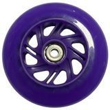 Колеса для роликів LED 110 mm 85А Purple - 1 шт