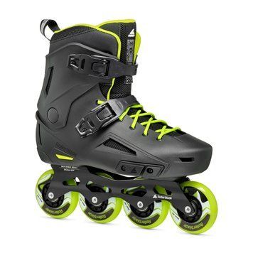 Фрискейт ролики Rollerblade Lightning black-lime 42-42.5