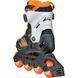 Раздвижные детские ролики Rollerblade Microblade SL размер 28-32 черно-оранжевые