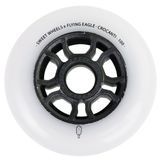 Колеса для роликів FE Crocanti 100 mm 88a белые - 1 колесо