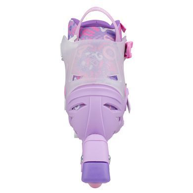 Детские ролики на девочку Flying Eagle S3s Cosmo фиолетовые 32-36