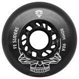 Колеса для роликов Flying Eagle Sliders Black 80 мм