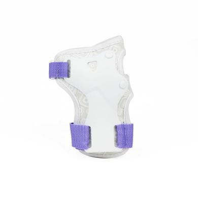 Женская защита для роликов Flying Eagle Cobet White Purple комплект