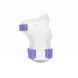 Женская защита для роликов Flying Eagle Cobet White Purple комплект