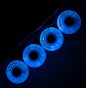LED колеса для роликів Flying Eagle Lazer Sliders Blue