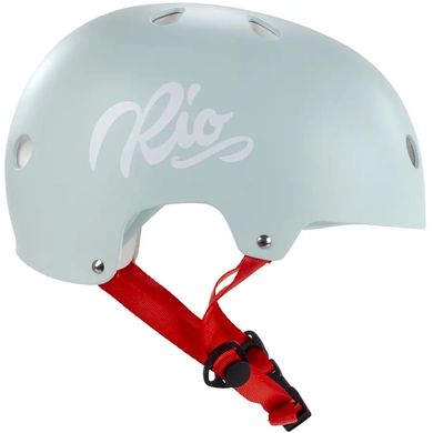 Шлем котелок RIO ROLLER Script matt teal 49-52 см