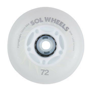 Колеса для детских роликов Flying Eagle Sol White 62 мм