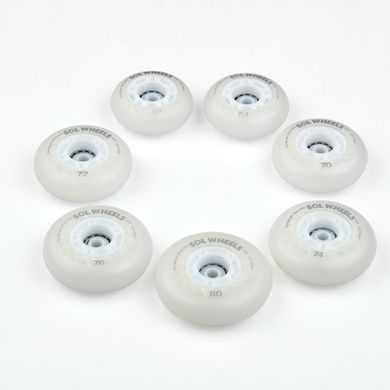 Колеса для детских роликов Flying Eagle Sol White 62 мм