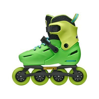 дитячі ролики Rollerblade Apex Green Lime з алюмінієвою рамою