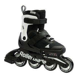 Дитячі розсувні ролики Rollerblade Microblade Black/White розмір 28-32