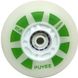 Светящиеся колеса для роликов Puyee Led зеленого цвета