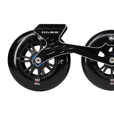 Сет детские рамы FE Valor 3*100 mm + Speed Wheels 88a 100 mm