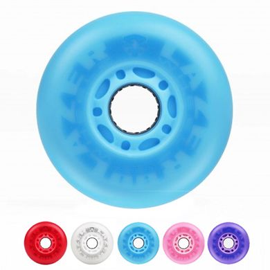 LED колеса FE Lazerwheelz Blue 80 mm