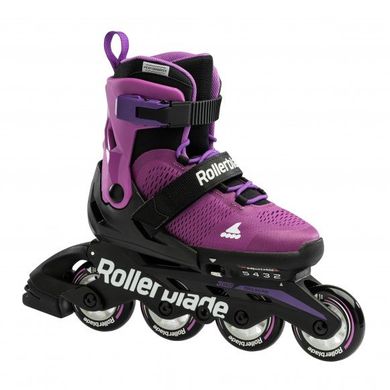 Детские раздвижные ролики Rollerblade Microblade Violet 2022 для девочек 28-32 размер